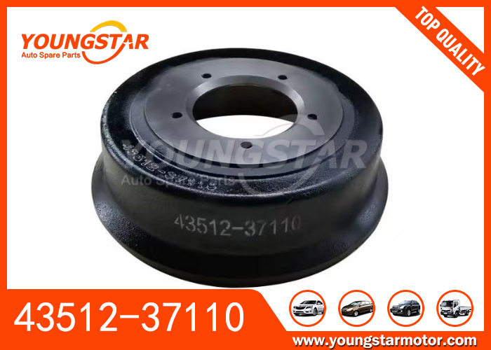 Bremstrommel 43512-37110 für TOYOTA 14B und HINO 300-SERIES 2 Generation-5 8.5T mit OEM-Fitment