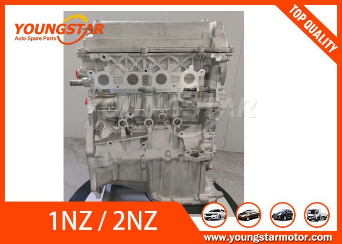 Brandneue Motor-Langblockbaugruppe für Toyota 1NZ-FE 2NZ-FE mit 60.000 km Garantie und Aluminiumkonstruktion