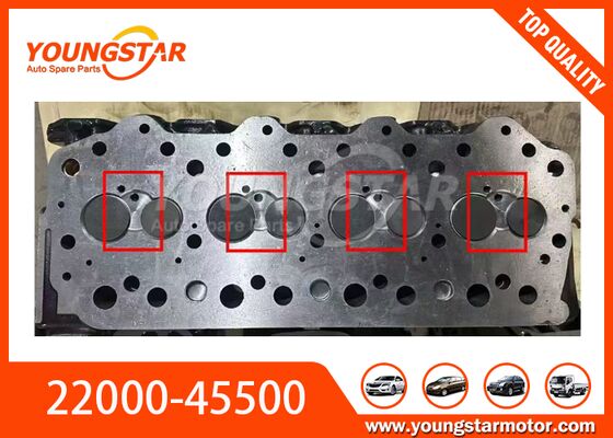 Gusseisenzylinderkopf für Hyundai D4DD-Motor Mitsubishi 4D34T OEM 22000-45500