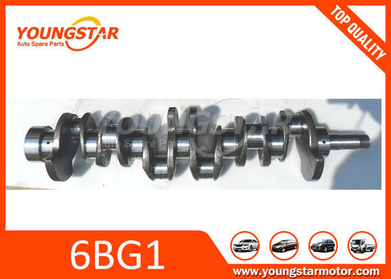 Stahllegierungs-Maschinen-Kurbelwelle für ISUZU 6BG1 HRC 40 1-12310-448-0, 1123104480